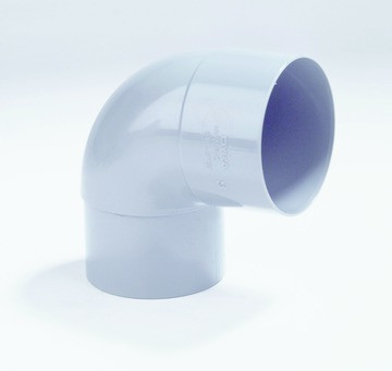 PVC Bocht 87,5gr lv-vs
