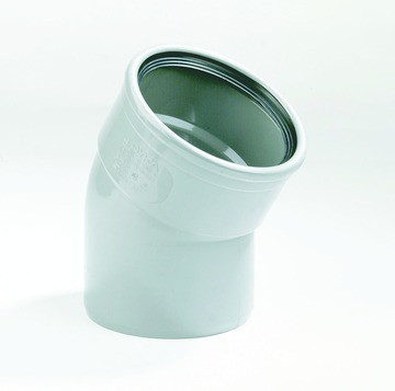 PVC Bocht 30gr m/s