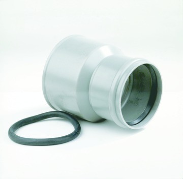 PVC Overg.kopp. PVC-Asbestcement