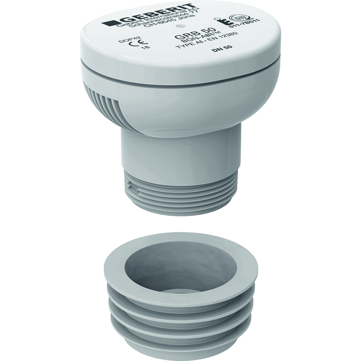 GN359900001 Geb. PE beluchter afvoer GRB50 tbv