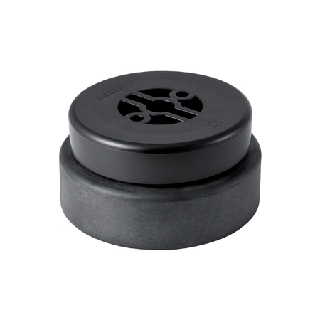 Silent eindkap met schroefdraad