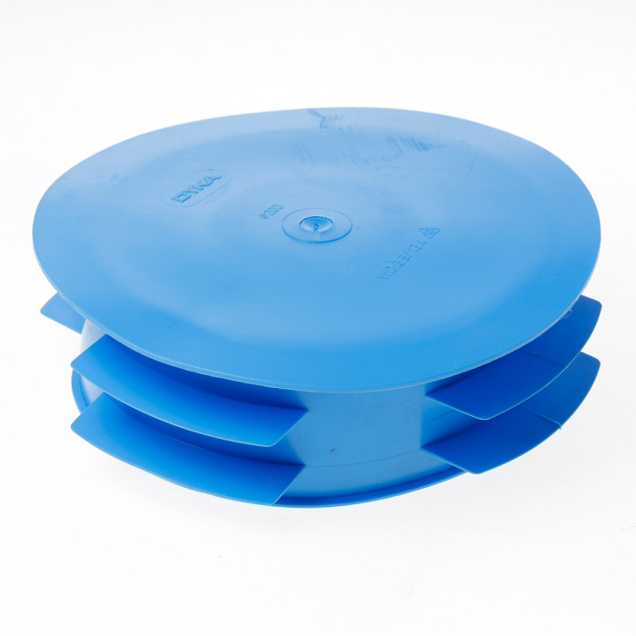 20022283000 PE afsl.dop BLAUW i/d bs 50mm