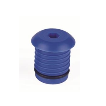 81091250020 Henco Testplug 16mm Blauw