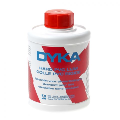 20020624000 PVC lijm Dyka 1L (pot + kwast)