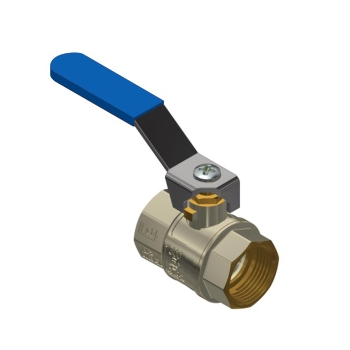 TS300038G4B TTM 300 Ms Kogelkraan 3/8 (2x bi.dr.) Blauwe hendel PN25