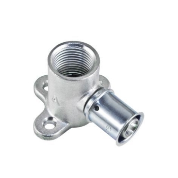 Multitubo Muurplaat (messing, vertind)