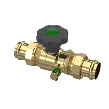 Kogelkraan + Aftapper Premium Plus V-contour (2x pers)