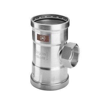 VN810986000 Viega Temponox XL T-stuk 108x3/4x108 (pers x bi.dr.)