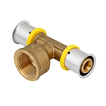 VSH UltraPress Gas T-stuk (binnendraad)