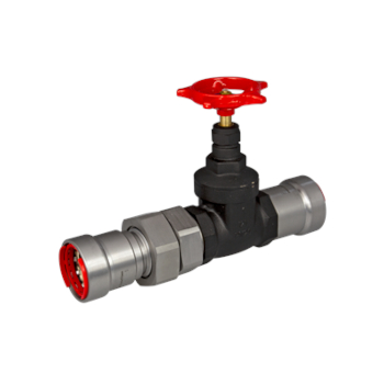 VSH PowerPress Spindel Schuifafsluiter + Wartel (2x pers)