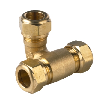 VSH Super T-stuk (zijspruit, 3x knel)