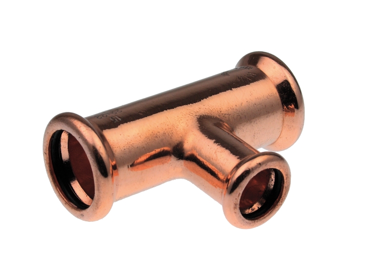 VSH XPress Koper T-stuk Verloop (A)