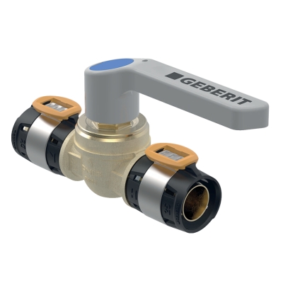 61985500100 Geberit FlowFit kogelkraan met hend