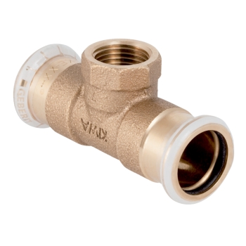 GN613660000 Geberit Mapress brons overgang T-st