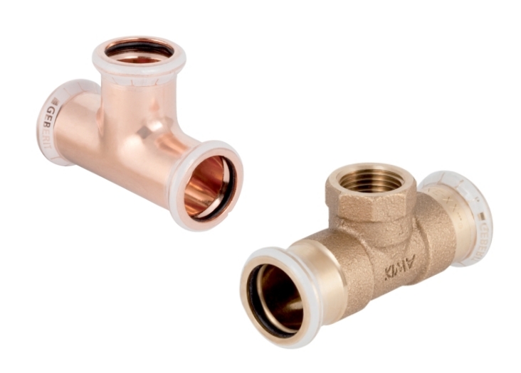 Geberit Mapress Koper T-stuk