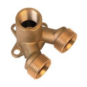 81028830034 Henco Knel Doorstroom Muurplaat 3/4x1/2x3/4 (bi.dr. x bu.dr.)