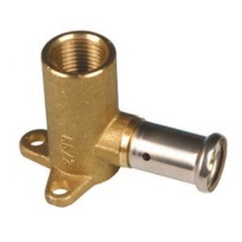 Henco Muurplaat (messing)