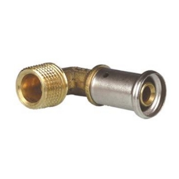 Henco Puntstuk Bocht (messing)
