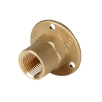 81028830026 Henco Muurplaat horizontale/rechtdoor 1/2x1/2