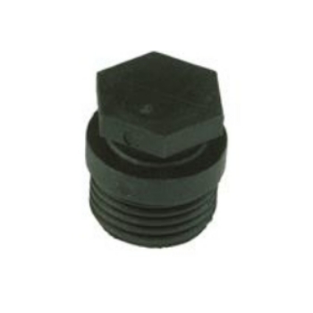 81028810262 Henco PVDF Plug 1/2'' (bu.dr. tbv muurplaat)