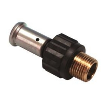 81028810138 Henco Puntstuk 50x1.1/2 (PVDF, pers x bu.dr.)