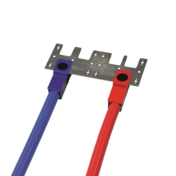 81028830068 Henco Muur Inbouwdoos Set 16x1/2 (blauw & rood, messing)