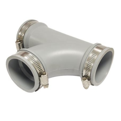 IC40QT038GR Fernco grijze T-stuk 38T, 40-30 mm