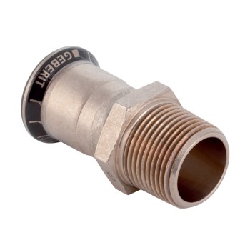 Geberit Mapress CuNiFe Puntstuk (NPT)