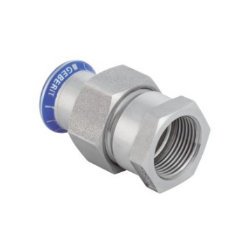 Geberit Mapress RVS316 3-delige Kopp. (bi.dr. x pers, RVS316)