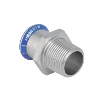 Geberit Mapress RVS316 Puntstuk (NPT)