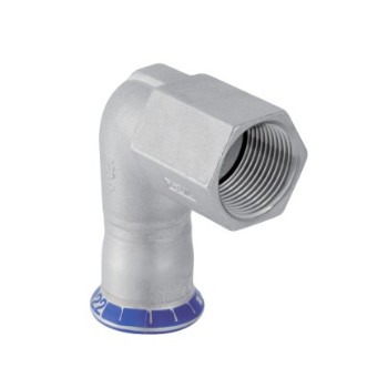 Geberit Mapress RVS316 Schroefbus Knie (bi.dr. x pers)