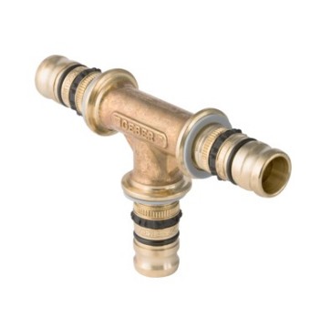 Geberit Mepla T-stuk (messing)