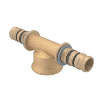 Geberit Mepla T-stuk Binnendraad (messing)