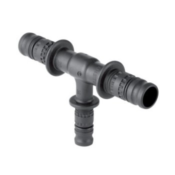 Geberit Mepla T-stuk Verloop (PVDF)