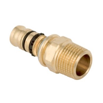 60553700500 Geberit Mepla puntstuk BU brons 40