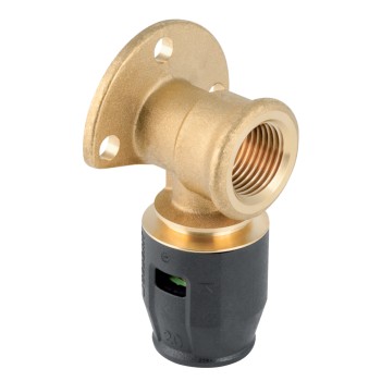 Geberit PushFit Muurplaat (messing)