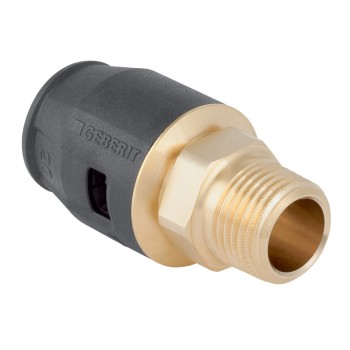 Geberit PushFit Puntstuk (messing)