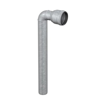 ADE01100070 GM-X Buis DN70x1000 met 1 mof