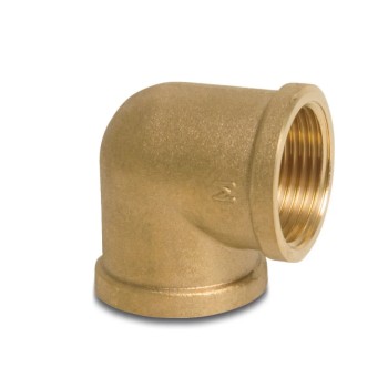 Messing Draad 90gr Knie (2x bi.dr.)