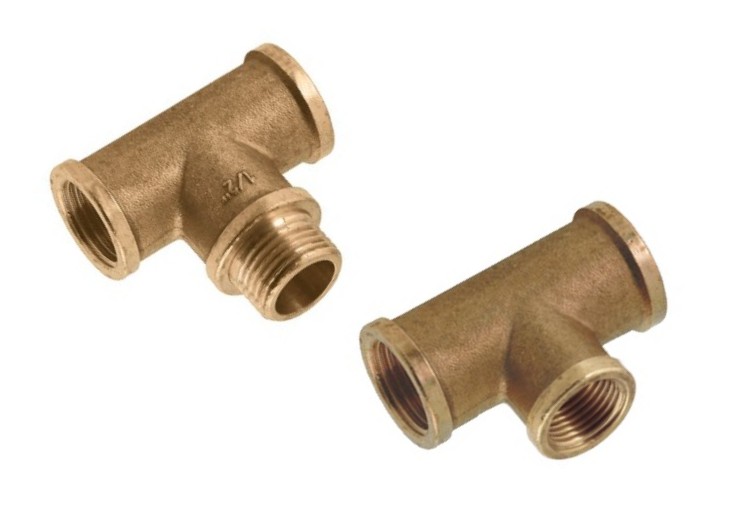 Bonfix Messing Draad T-stuk