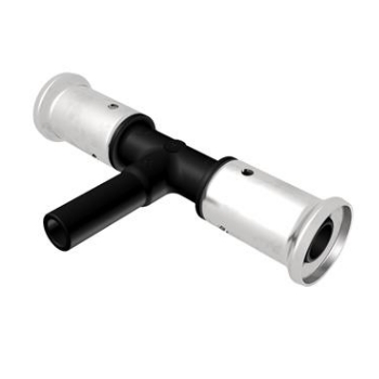 81028810007 Henco T-stuk Koelplafond 20x10x20 (PVDF, 3x pers)