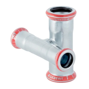 Geberit Mapress C-staal Sprong Kruisstuk