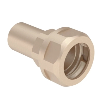 GN224210000 Geb. Mapr. Messing overgang klemkop