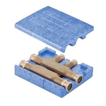 Geberit Mapress C-staal T-stuk + Isolatie