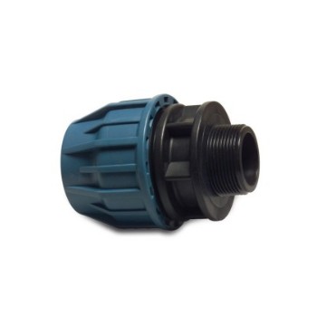 BV070621600 PP Klem puntstuk 16 mm x 3/8"" bu.dr.