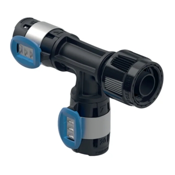 62078000100 Geberit FlowFit overgang T-stuk Mas