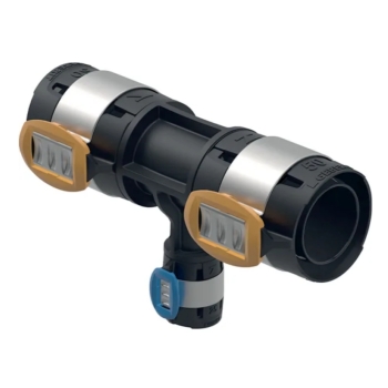 62011600100 Geberit FlowFit verloop T-stuk PPSU