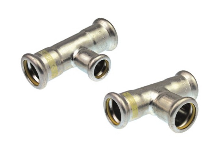 VSH XPress RVS Gas T-stuk