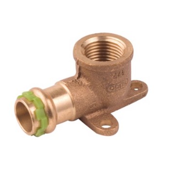 VH667260200000 SudoPress Koper muurplaat 90° FF 14