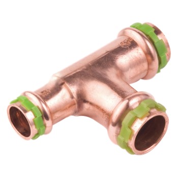 VSH SudoPress Koper T-stuk Verloop (B)